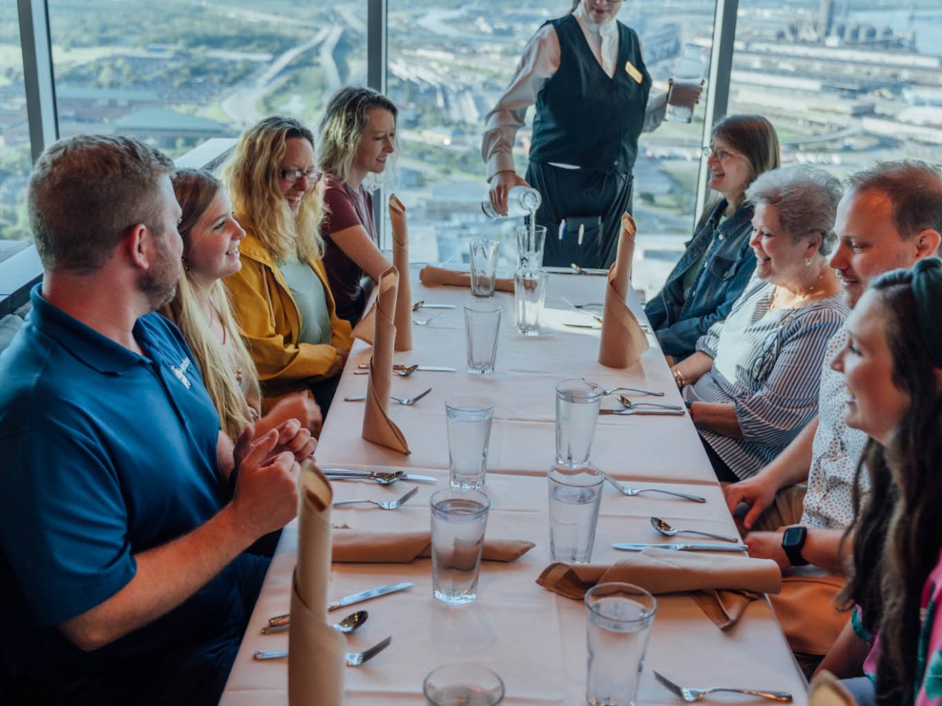 Team-building in Mobile AL - Corporate Group at Bienville Bites