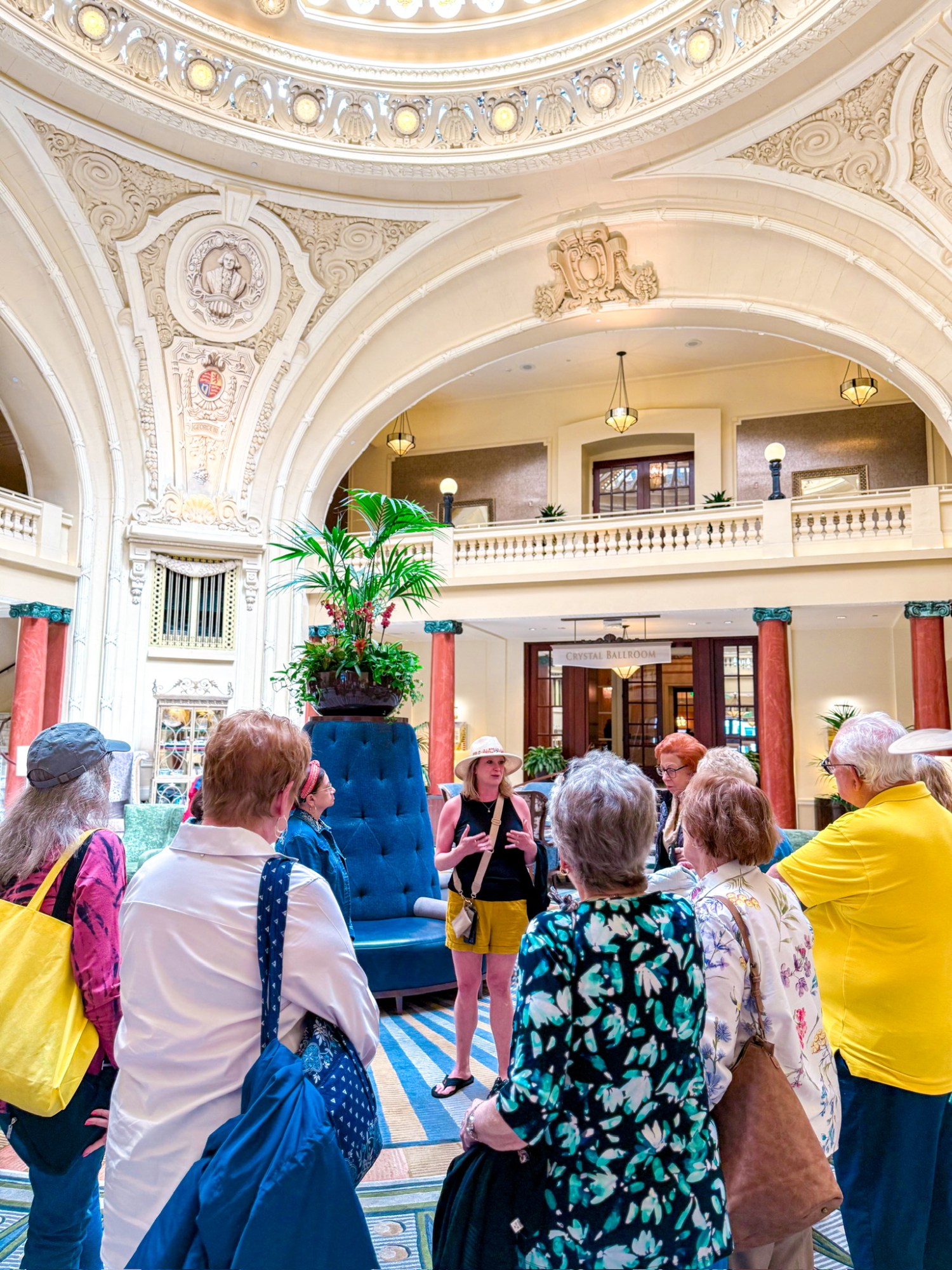 Guests on the Bienville Bites Food Tour in downtown Mobile, Alabama