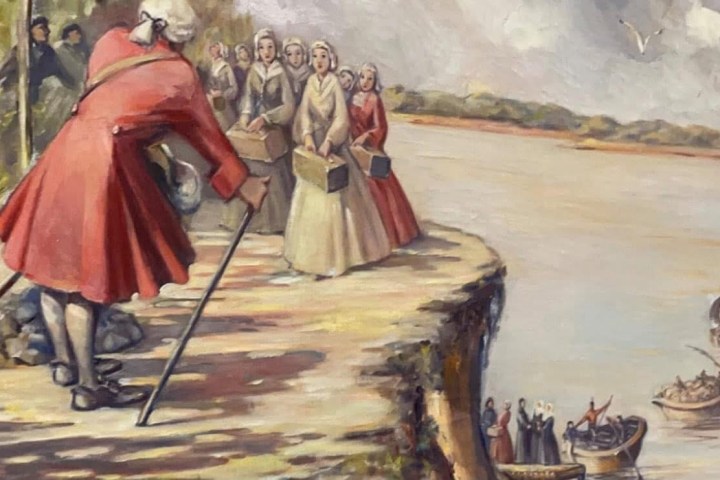 a painting of a person