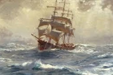 a boat on a body of water
